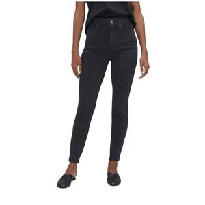 Everlane The Way High Skinny Jean Black Wash Denim Women's‎ Size 27 Regular